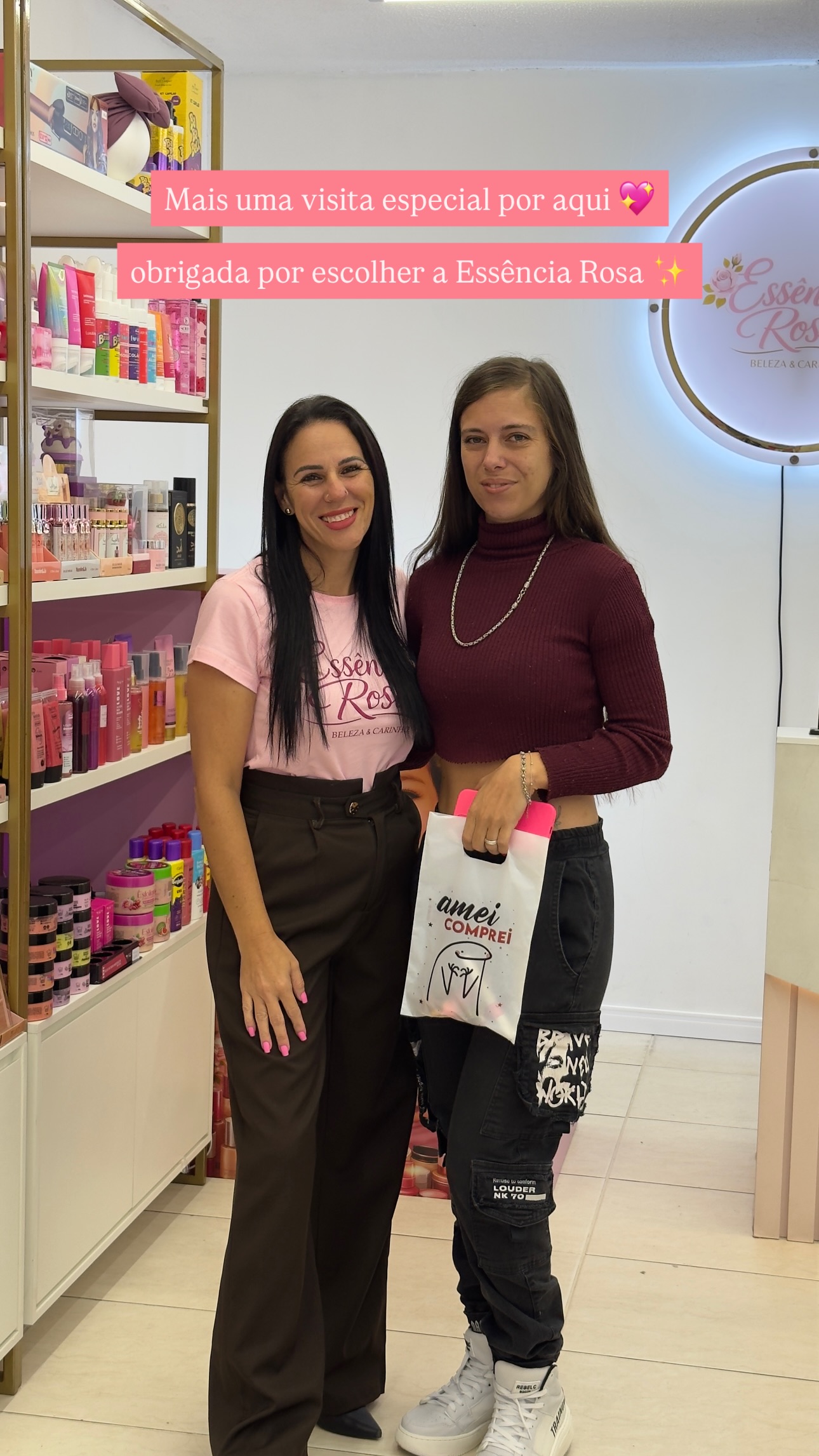 Cliente Essência Rosa Maria